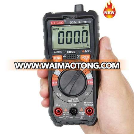 New Portable Digital Multimeter with NCV, True RMS, AUTO range 6000 counts