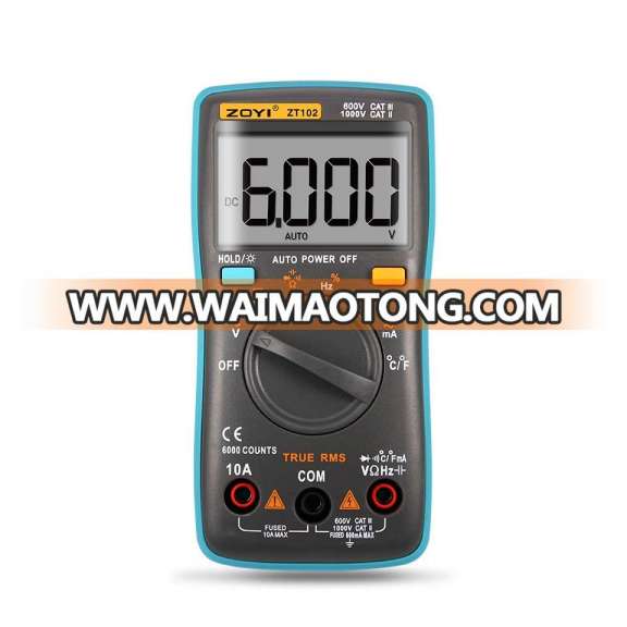 Handheld Auto Ranging Auto Power Off Digital Multimeter