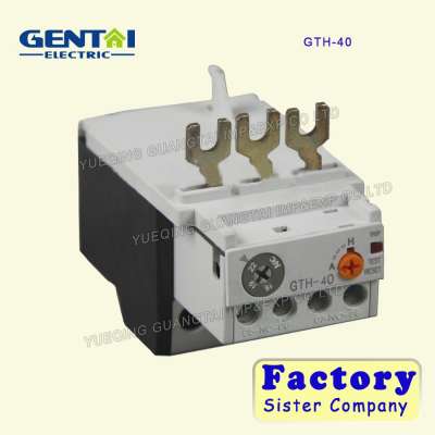 Good Quality cheaper GMC GTH-40 Thermal overload protection relay Thermal Relay